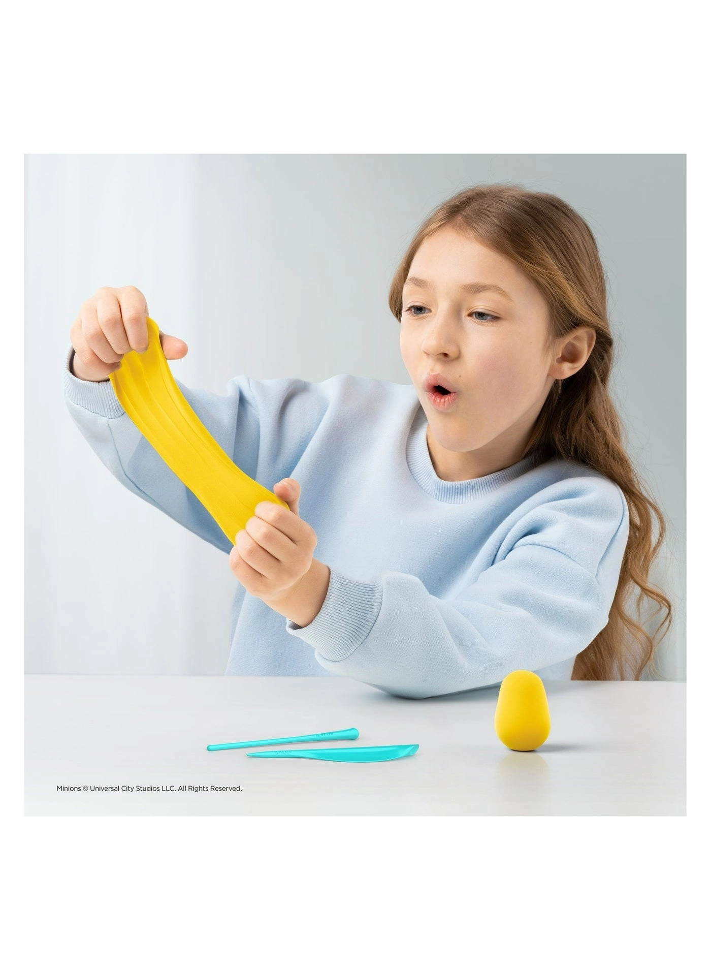 MINIONS Colourful modelling air-dry clay - 3+ years 15 pcs