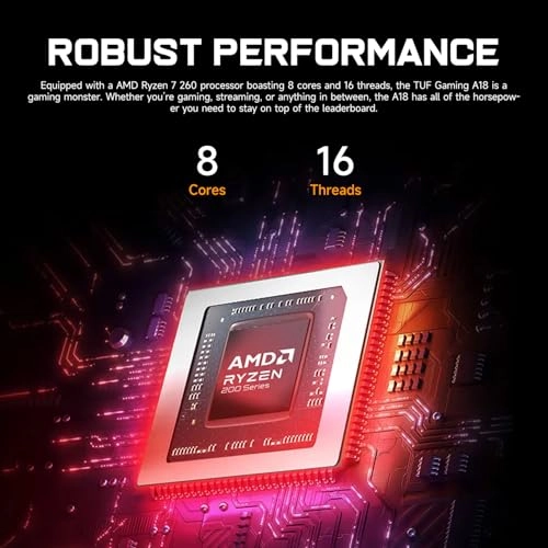 TUF A18 5070 Pro - 18'' Ryzen 7 260 64GB DDR5 2TB SSD + PCO Laptop Cooler