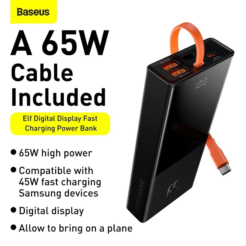 Free2Pull - 20,000mAh 65W