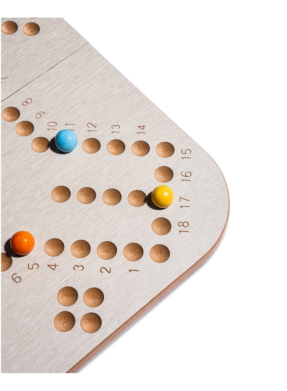 Junior Jackaroo - 4/6 player 49 cm board (JJ-JR-GR-BAG-BEIGEBROWN)