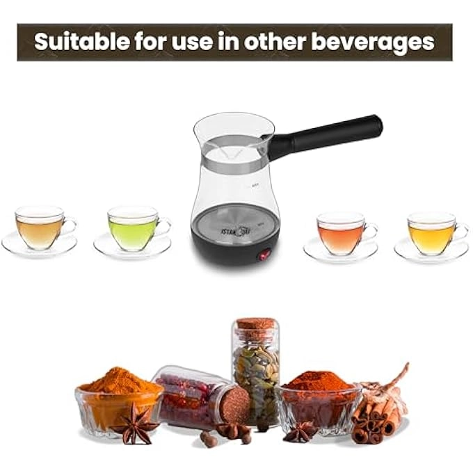 Glass Turkish - Stainless Steel Base