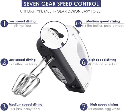 Electric Hand Mixer - 300W