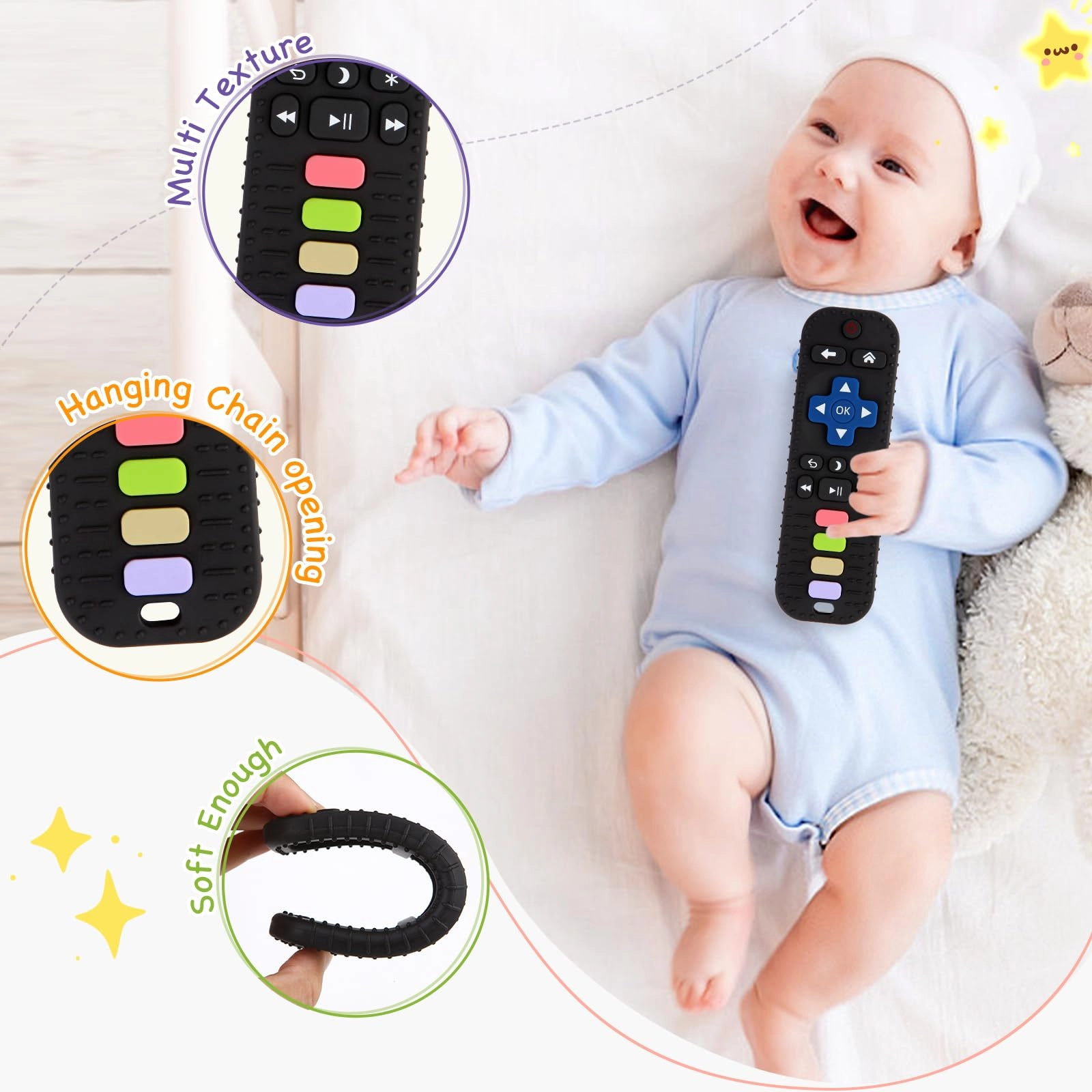 Remote Teether - Silicone