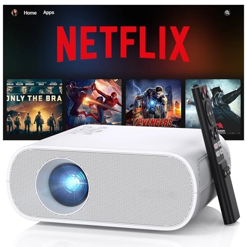 Smart Mini Projector - 1500ANSI Native 1080P