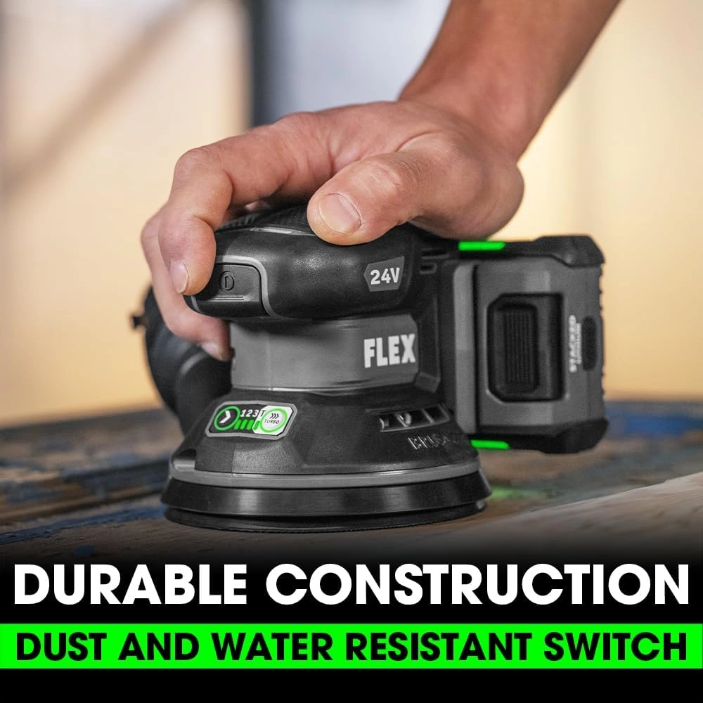FX3411Z - 24V Brushless 5Inch Random Orbital Sander
