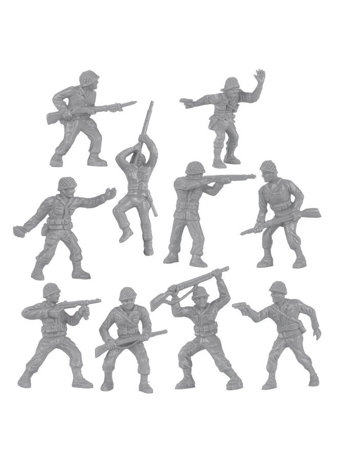 Plastic Army Men - WW2 Soldier Figures 40 pcs