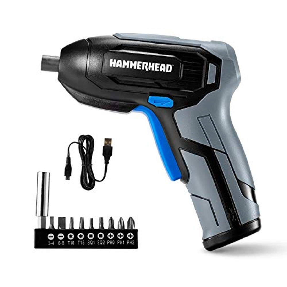 Hammerhead HCSD040 - Rechargeable Cordless 9pcs Bit