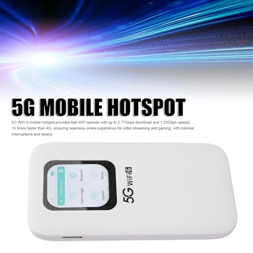 Portable 5G WiFi Router - 2770Mbps WIFI6