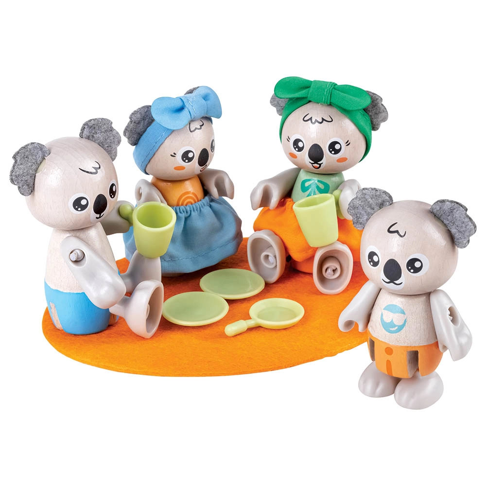 Hape Green Planet Explorers - Koala Family (BDM-E3528) 10 pcs