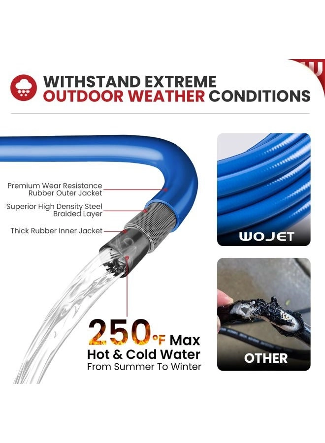 Pressure Washer Hose - 50ft 3/8'' Blue