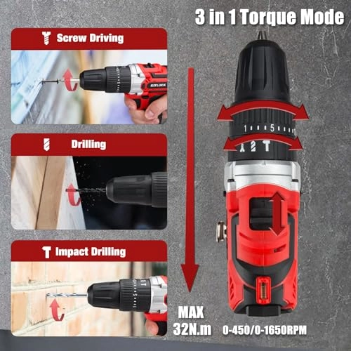 Cordless Drill - 550 Watt-hours