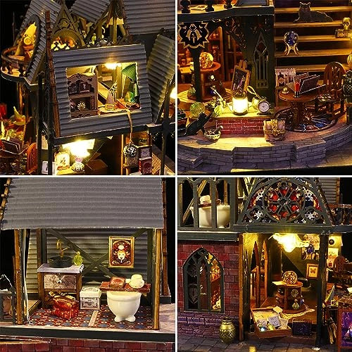 ES011 - DIY Miniature Dollhouse Kit 24 x 19 x 21 cm