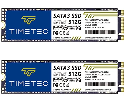 SSD - 512GBx2 M.2 2280