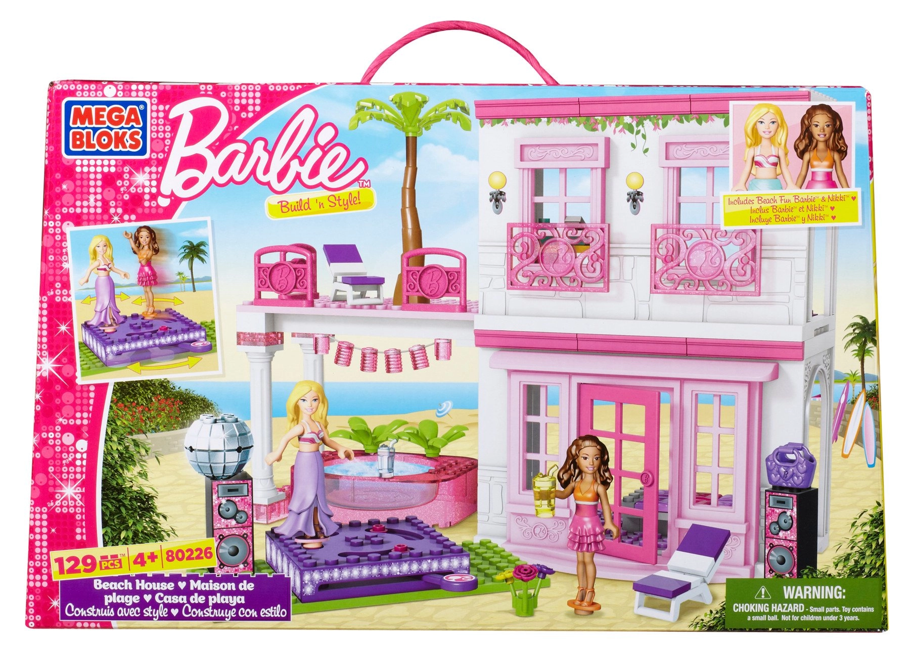 MEGA Beach House - Barbie 129 pcs
