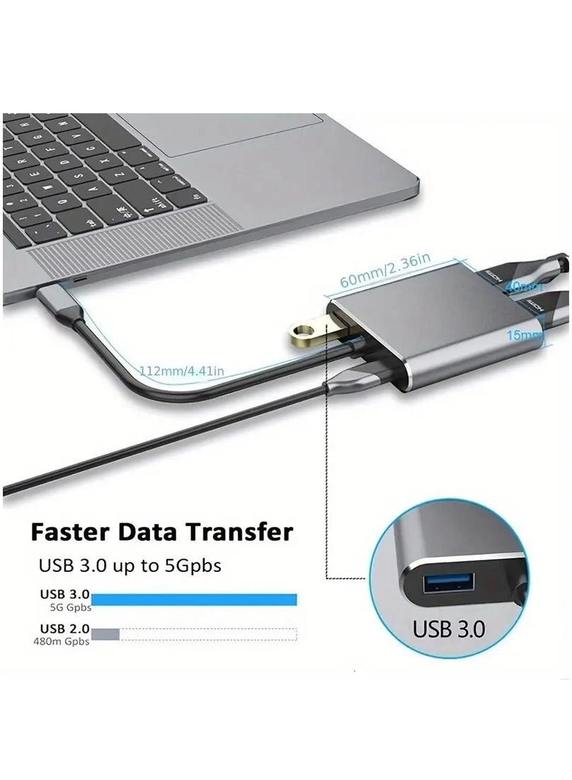 USB C Hub - USB3.0 4K*2K@30Hz