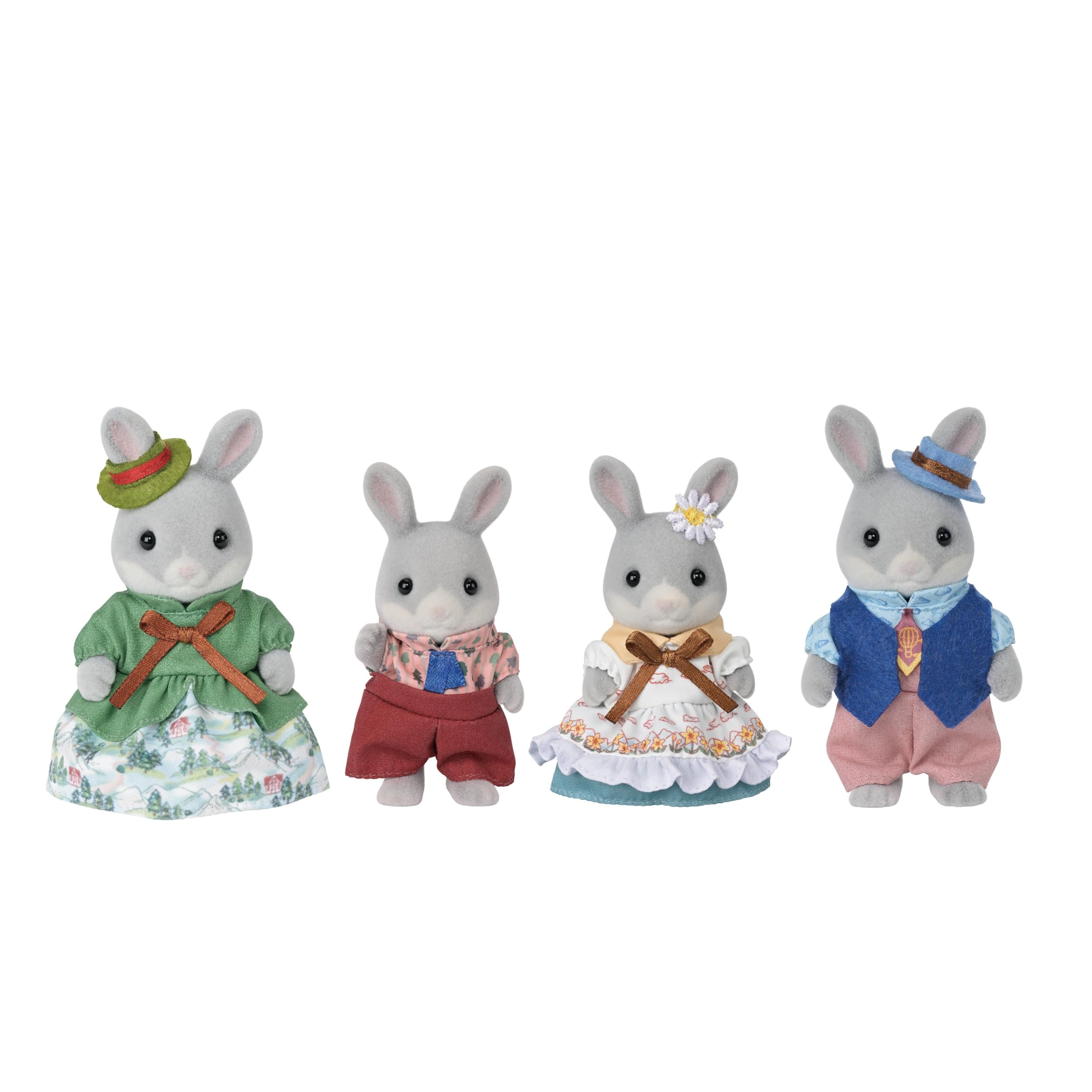 EPOCH Pitch Rabbit - Animal - Cottontail Rabbit Family - 3+ 4 (17 cm) (CC2285)
