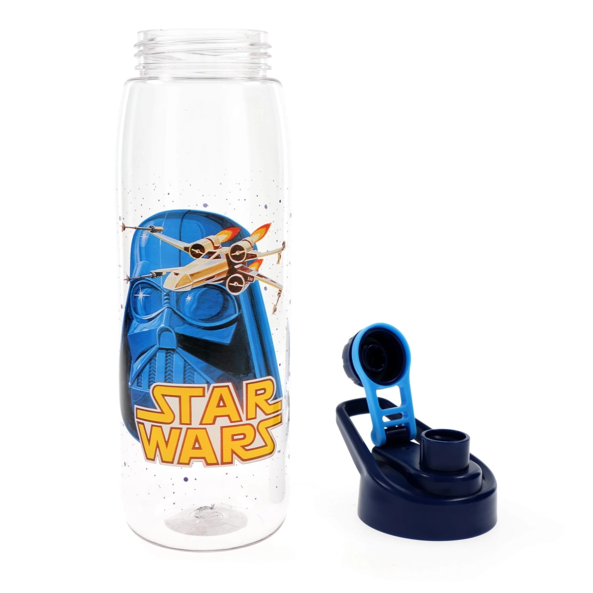 Star Wars Vintage Vader Mask Water Bottle - Screw-On Lid Tritan