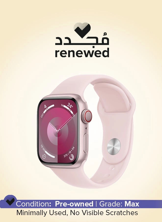 Apple (Refurbished) Watch Series 9 41mm Aluminium Cellular GPS