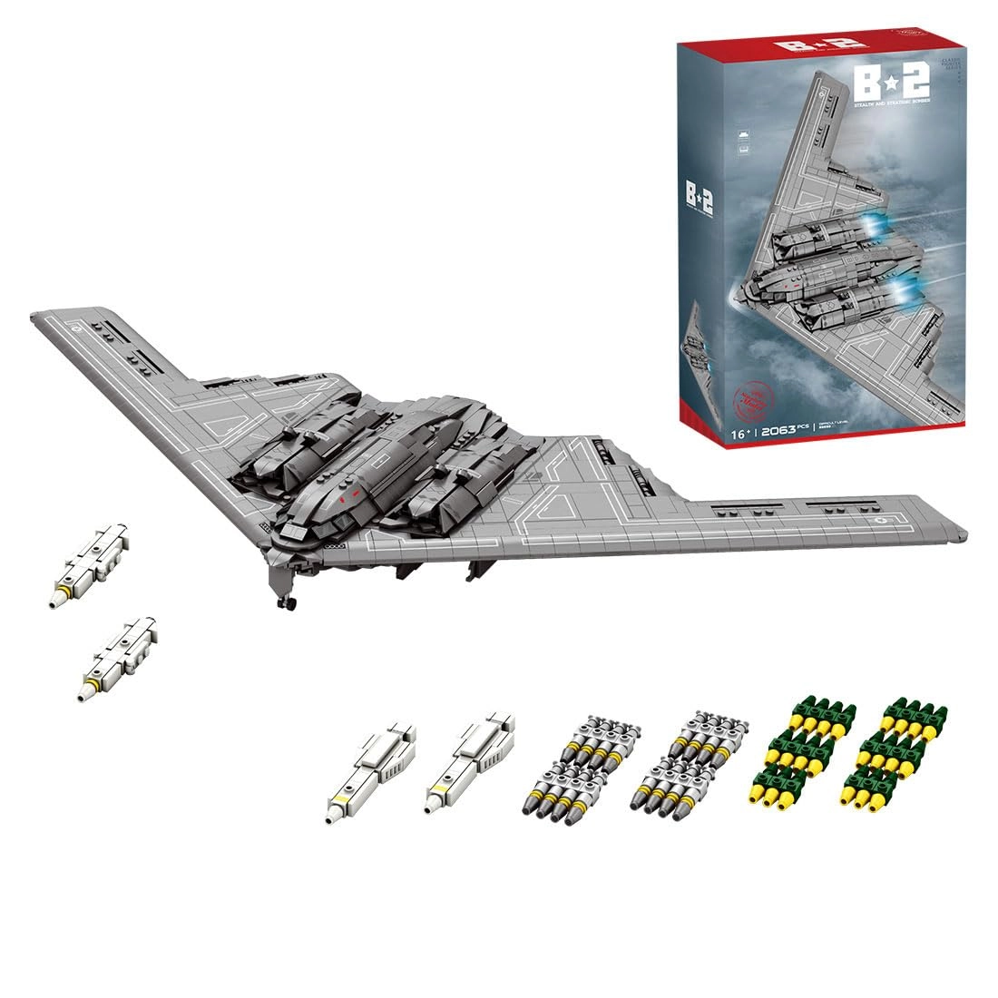 ConsoleXpress B2 Spirit (MOC-166363) - 1/70 2063PCS