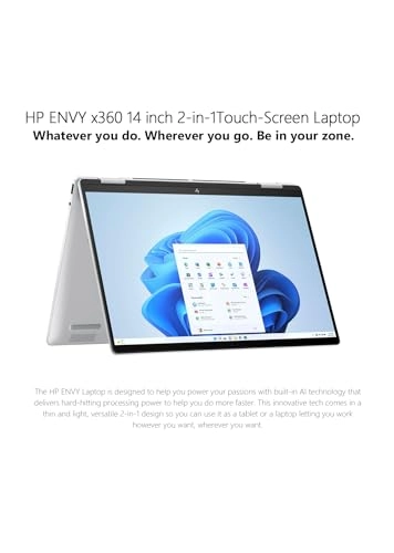 Envy x360 A57DNEA - 14'' Ryzen 5-8640HS 16GB DDR5 512GB SSD