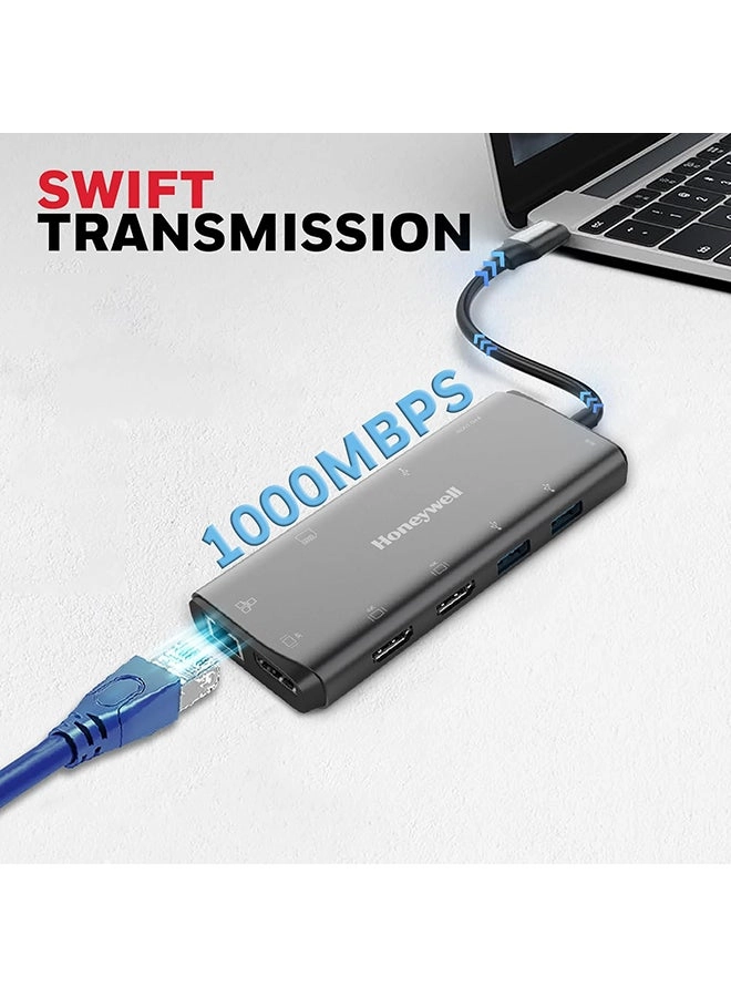 TypeC Multiport Dock - TypeC Laptop, PC, Dell, HP, Macbook