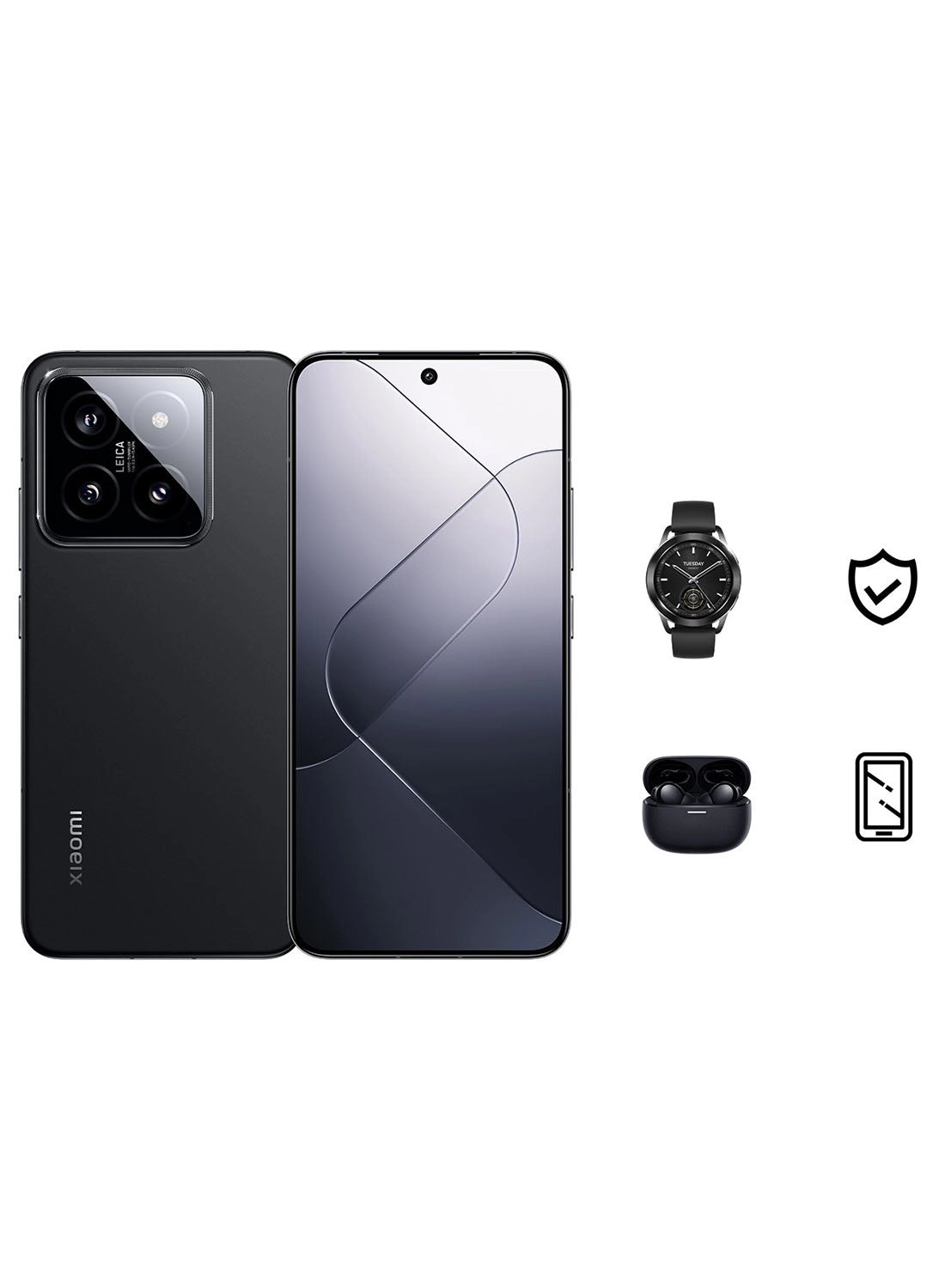 Xiaomi 14 - 12GB 512GB + Watch S3 + Buds