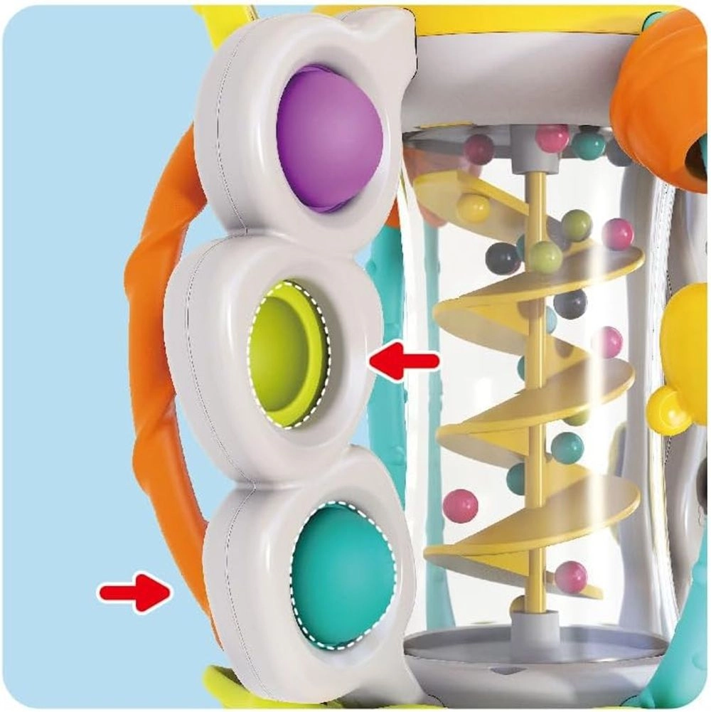 Shake And Pull Busy Ball - 6 months