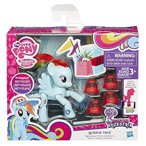 Rainbow Dash Sightseeing Figure Miniature