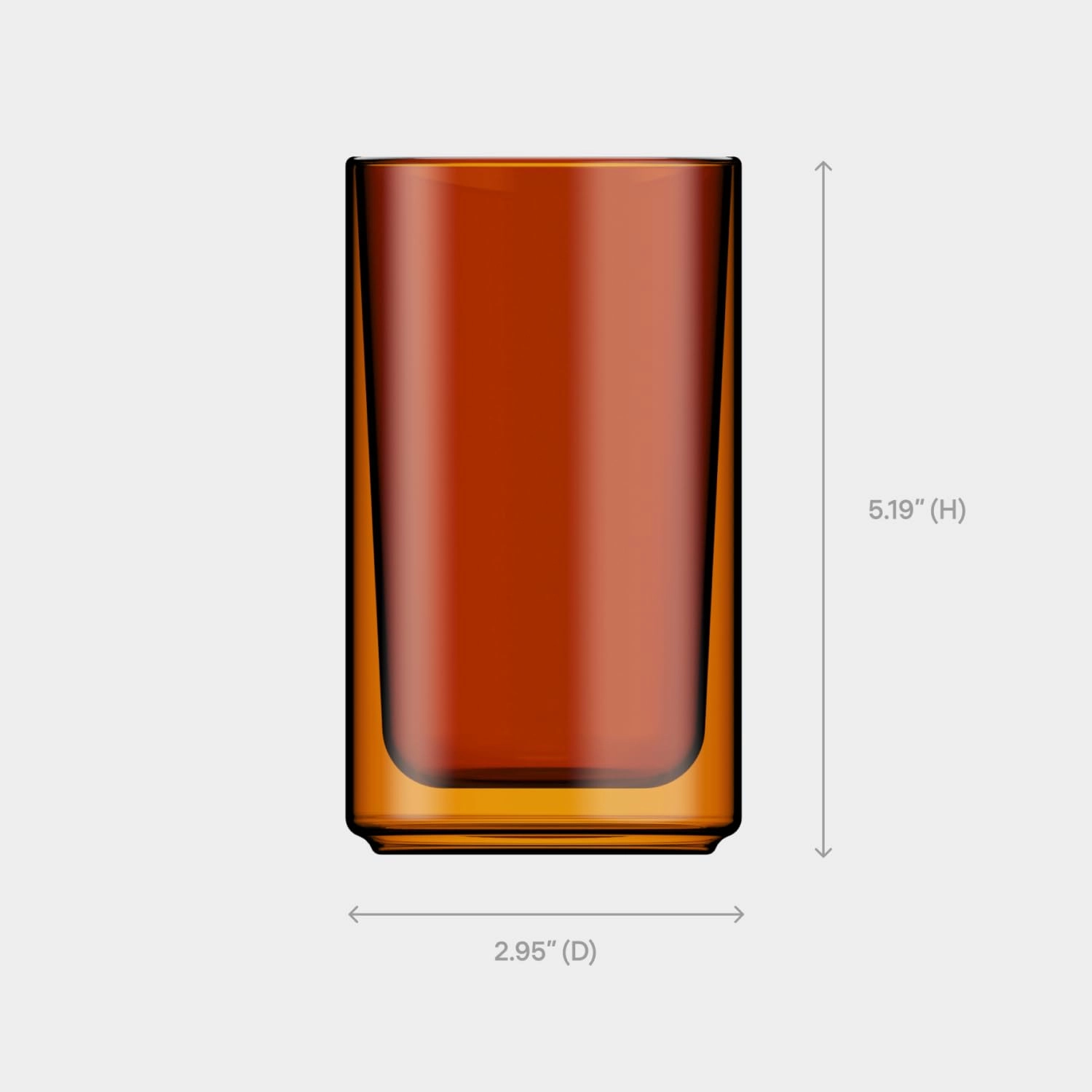 Forte Glass Tumbler - Double-Walled