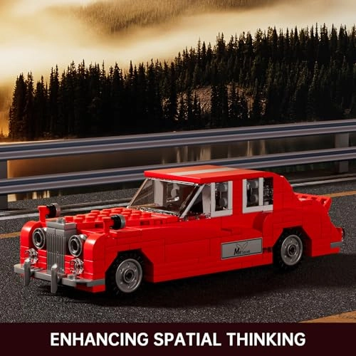 10145 - Oldtimer Model Car Building Blocks 433 pcs