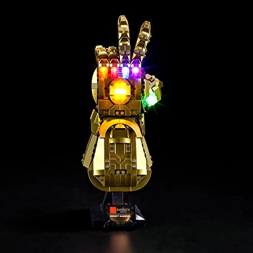 Led Lighting Kit for Infinity Gauntlet for LEGO 76191