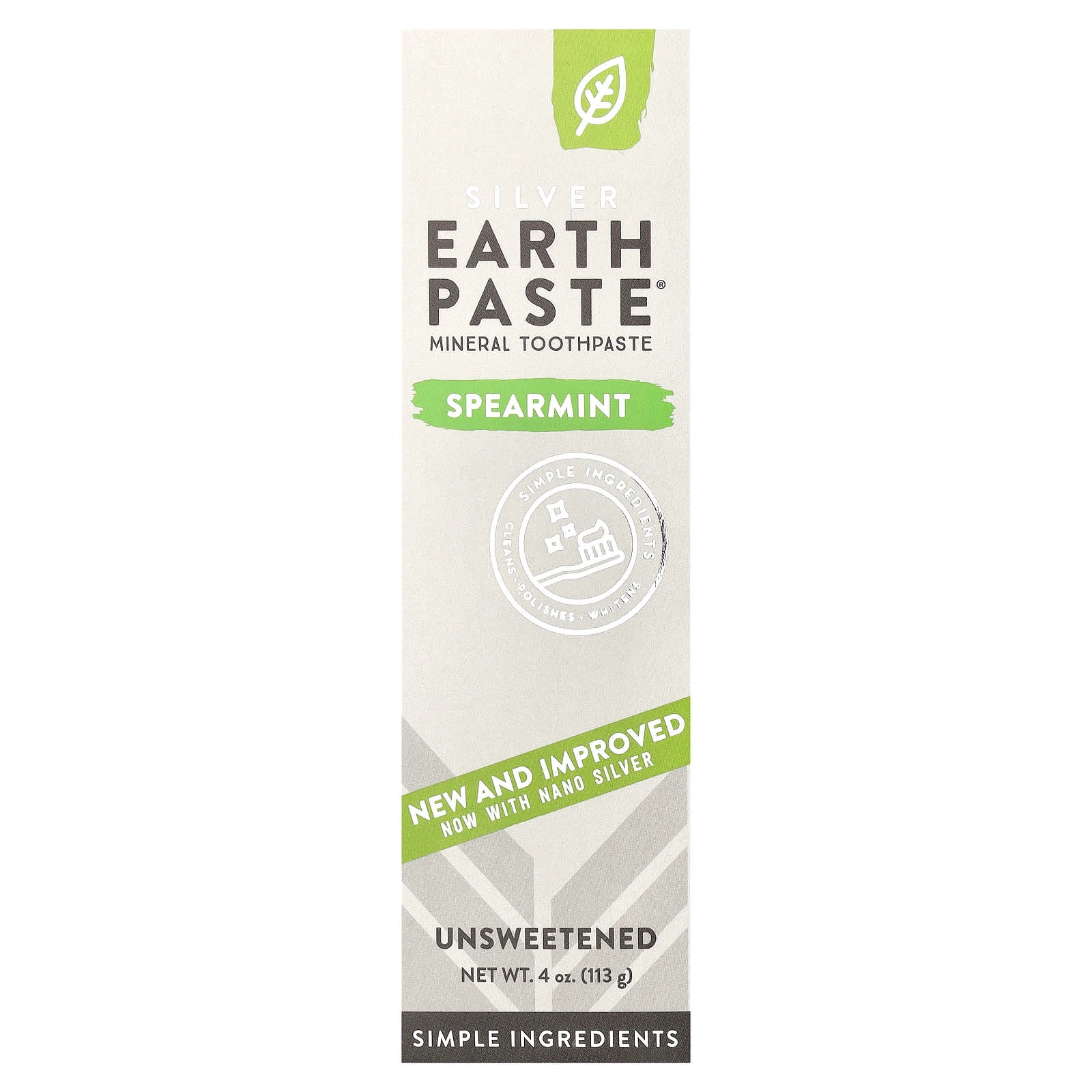 EarthPaste Mineral Spearmint Toothpaste 113 g