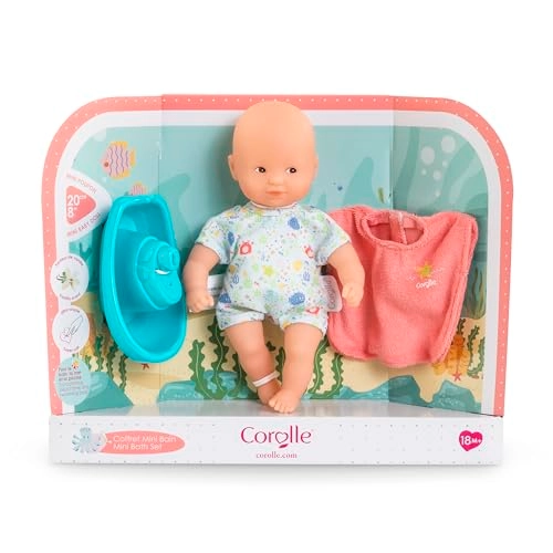 My First Baby Doll - 20 cm Mini Bath Set Ages 18+