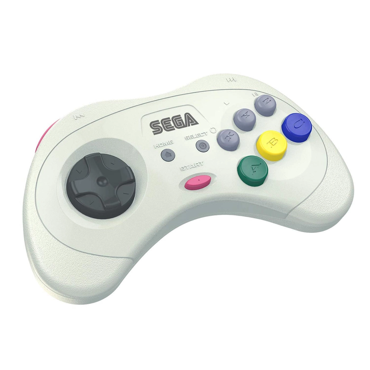 Sega Saturn Wireless Controller - White SEGA Genesis SEGA Genesis Mini PC Mac PS3 Switch