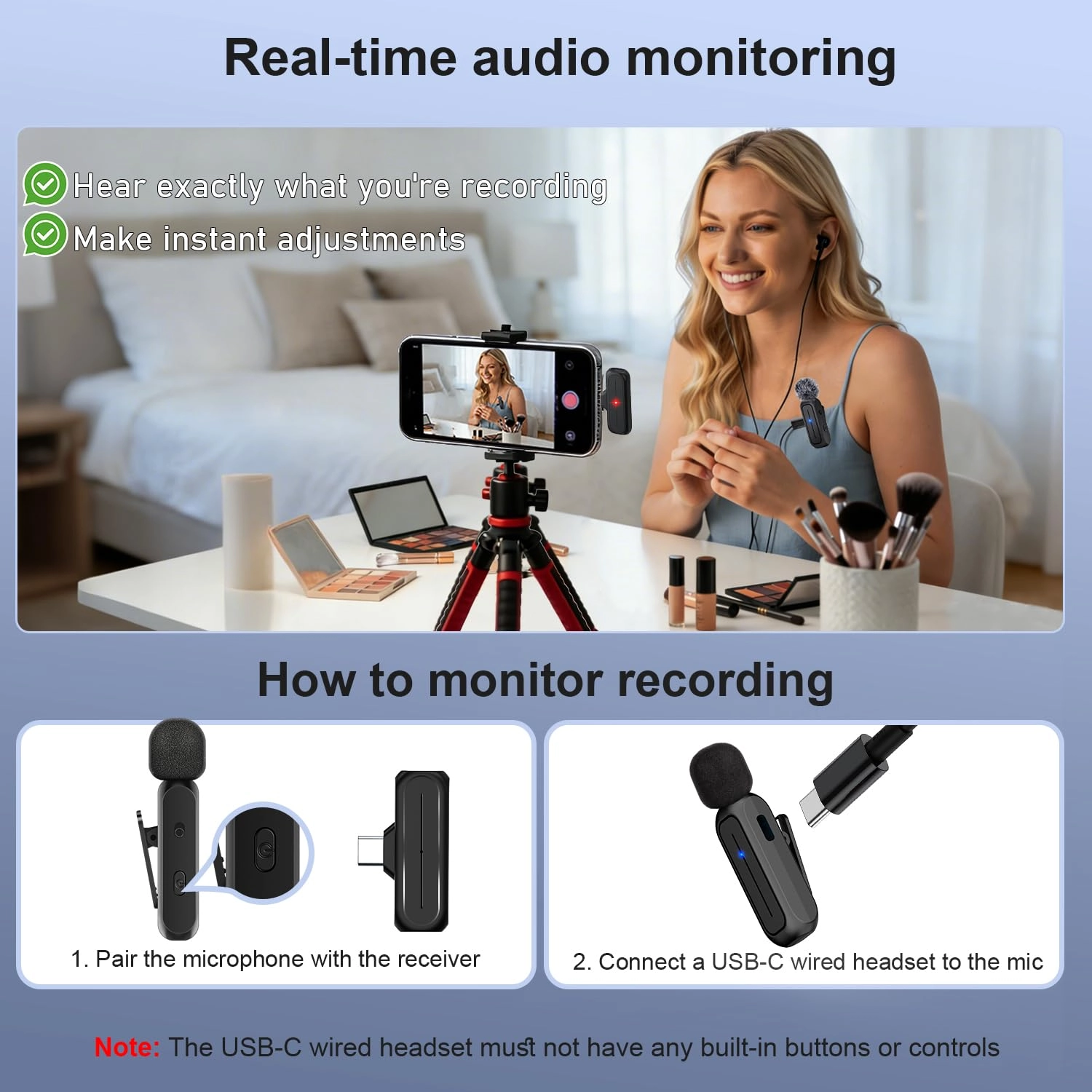 WB281 Wireless+USB Microphone Bundle
