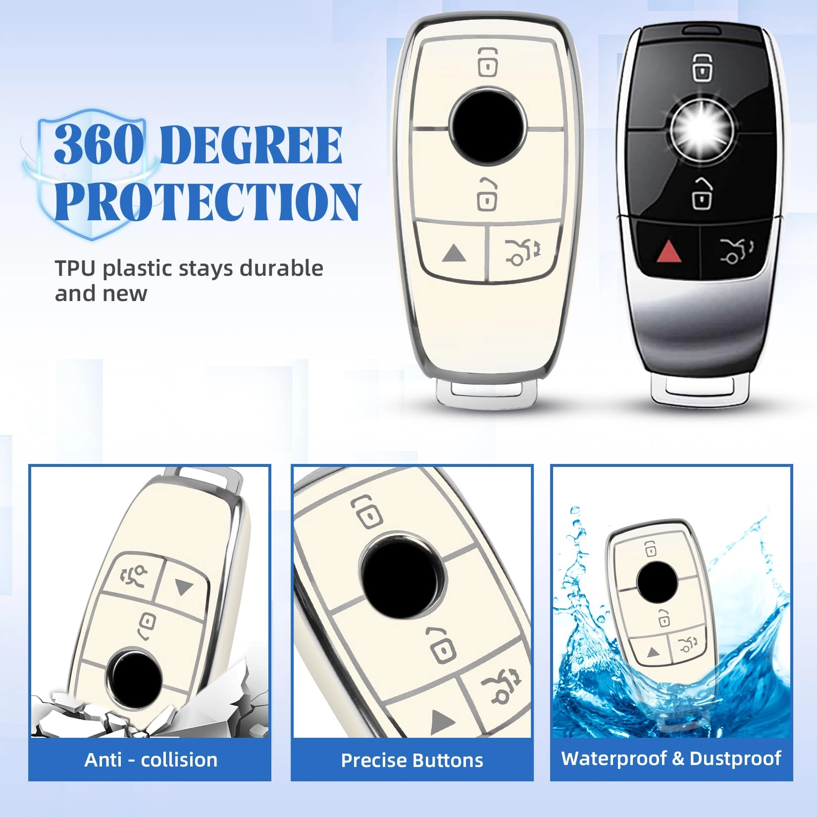 Key Fob Cover - E-Class S-Class A-Class C-Class G-Class
