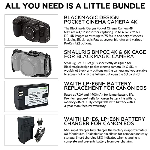 Pocket Cinema Camera 4K Bundle
