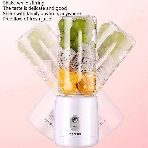 Mini Smoothie Blender - Portable USB Rechargeable 6-Blade Tritan Bottle