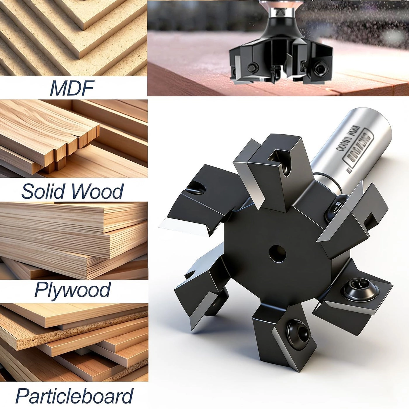 Slab Flattening Router Bit