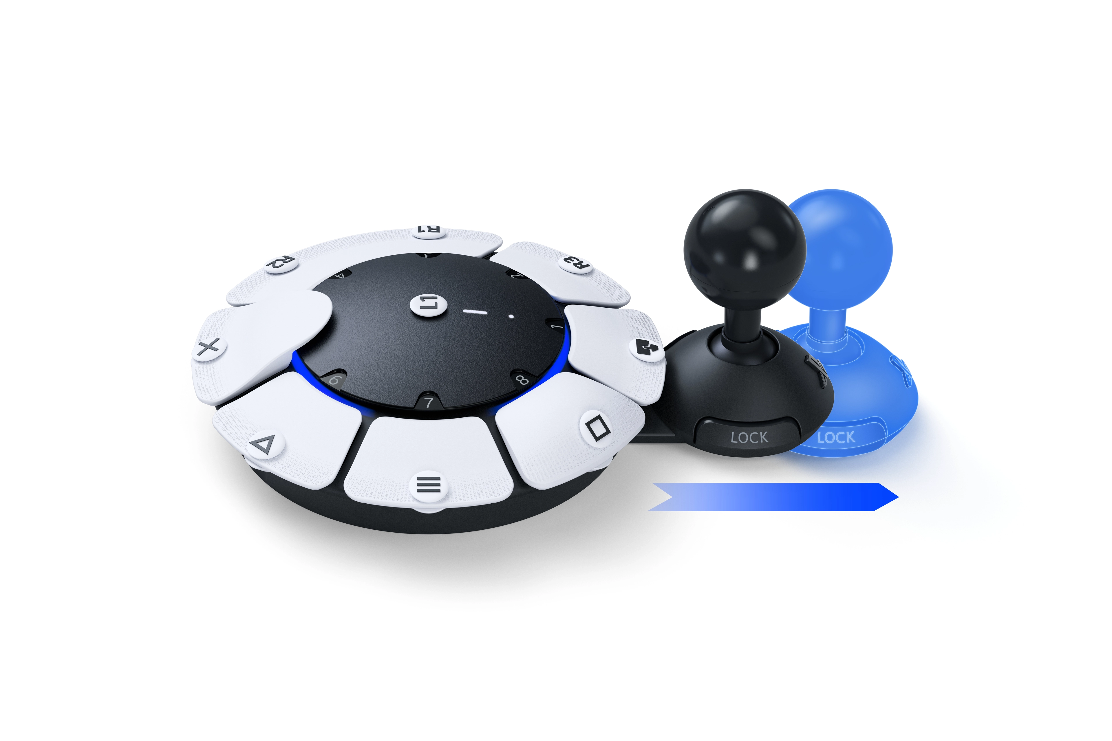 (Renewed) DualSense Edge - White/Black PlayStation 5