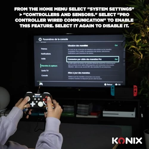 One Piece Gamepad - Black Nintendo Switch