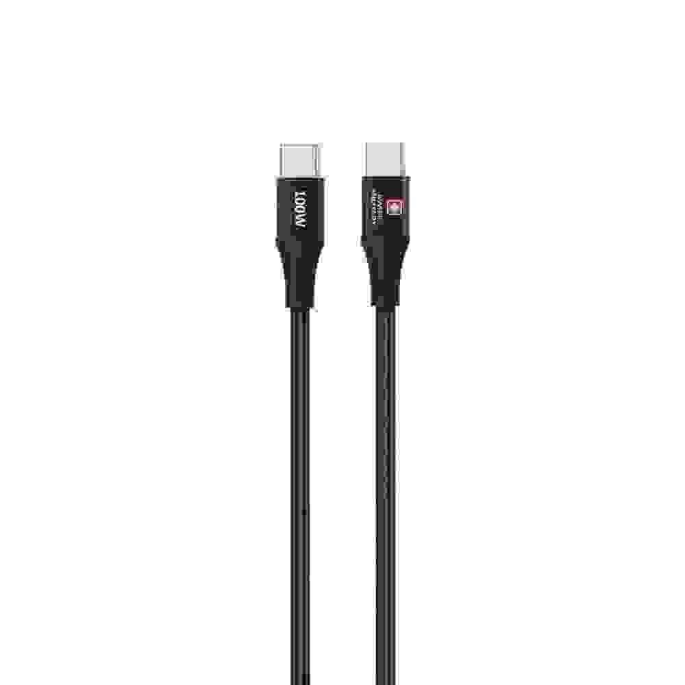 Swiss Military USB-C Cable 100W USB-C to USB-C 1.2m