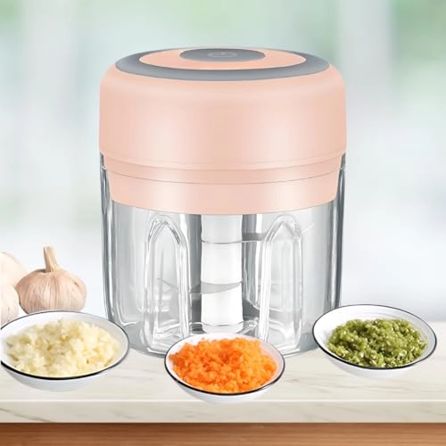 Mini Electric Food Processor - 250ML USB Charging