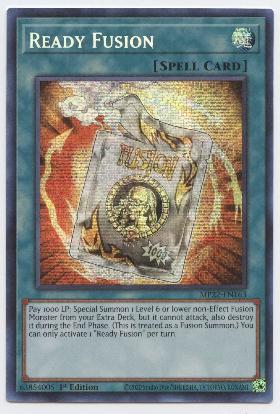 Yu-Gi-Oh! Ready Fusion MP22-EN163 - 1st Edition