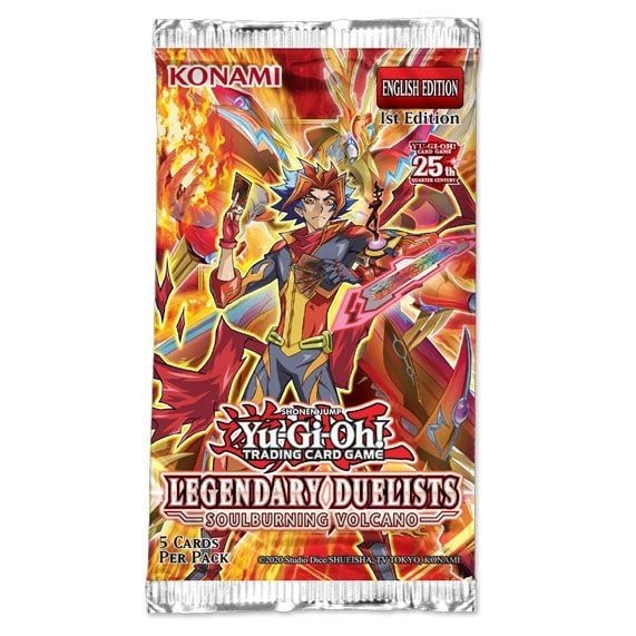 Konami Yu-gi-oh! Legendary Duelists - Soulburning Volcano - 1pcs