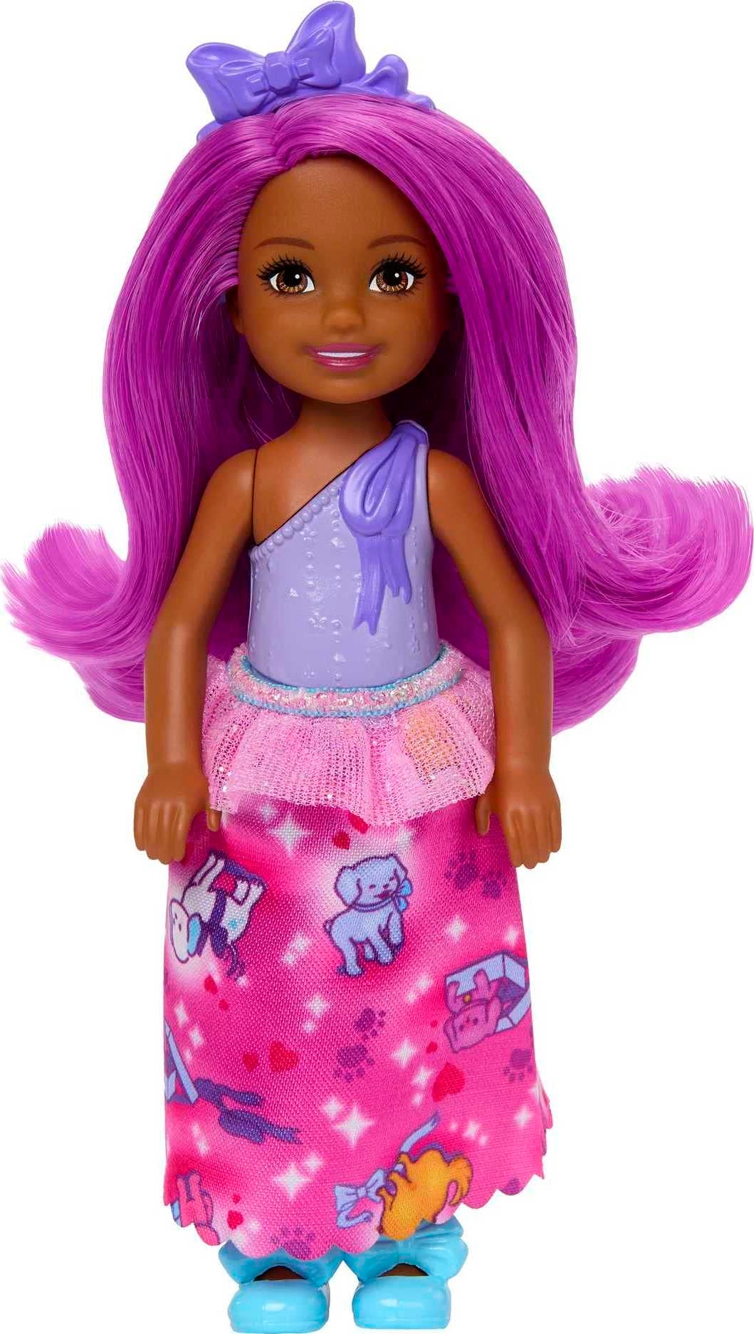 Chelsea doll - Small Plastic Pink Hair Ages 3+