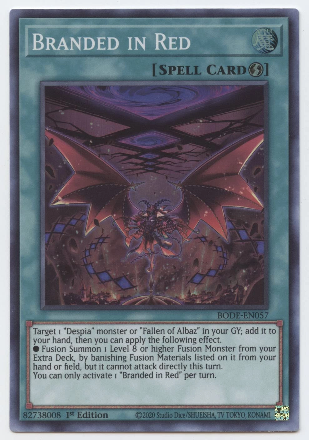 Yu-Gi-Oh! Branded in Red BODE-EN057