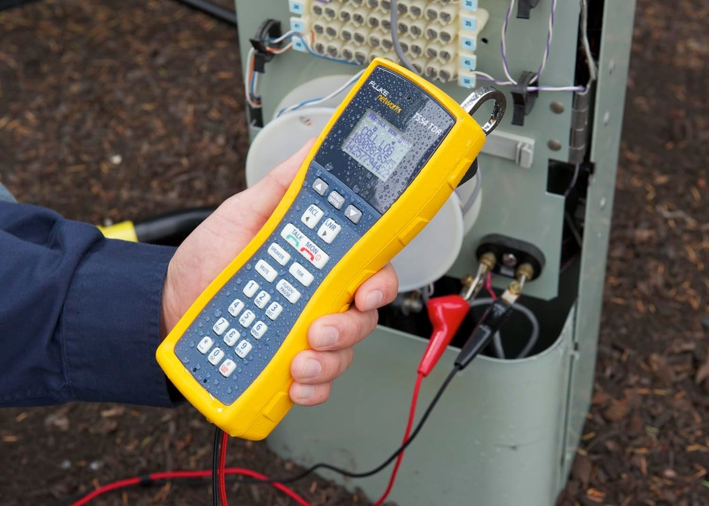 TS54 Pro - LCD Butt-In TDR Telephone Test Set