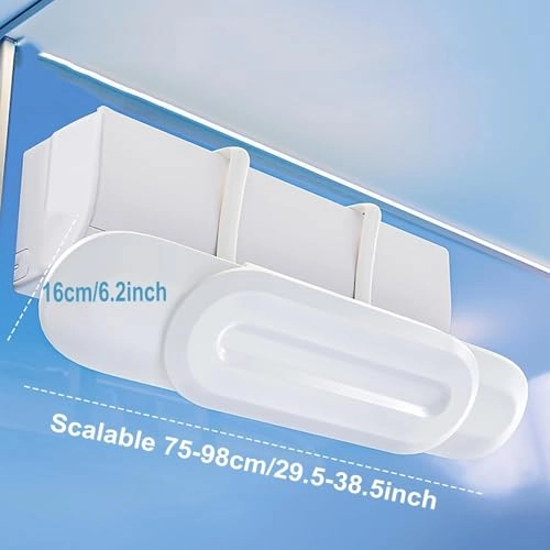 Air Conditioner Deflector - PVC 180° Adjustable