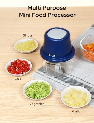 Mini Electric Chopper - 350ML USB Rechargeable